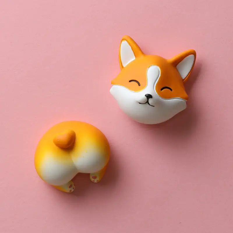 2pcs Set of Creative Animal Fridge Magnets