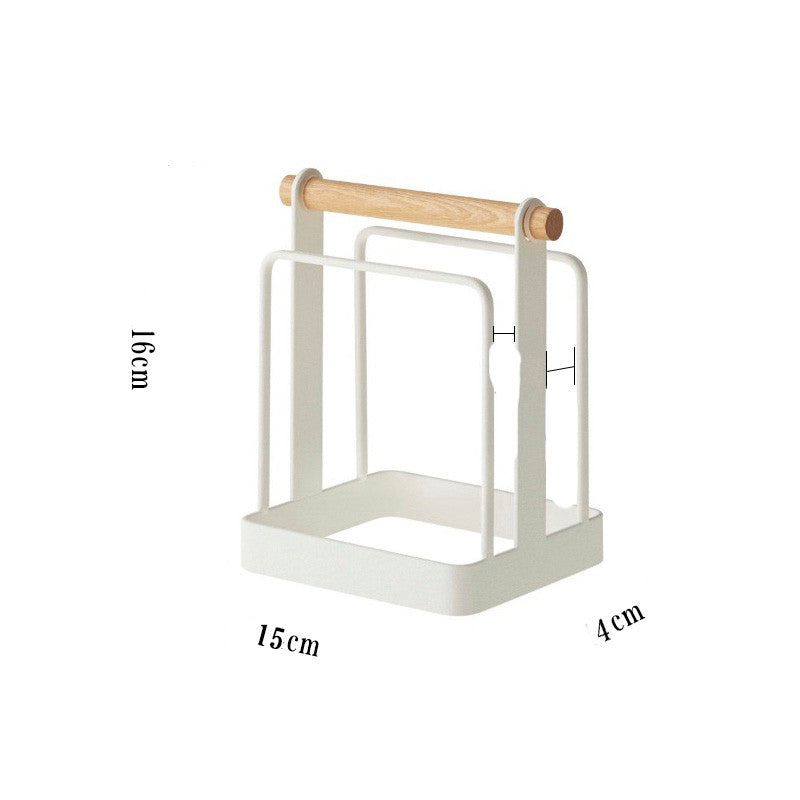 Multi-Layer Kitchen Shelf for Cutting Boards and Pots