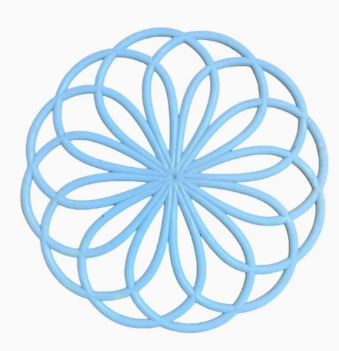4pcs Silicone Non-Slip Trivets for Hot Pots and Pans