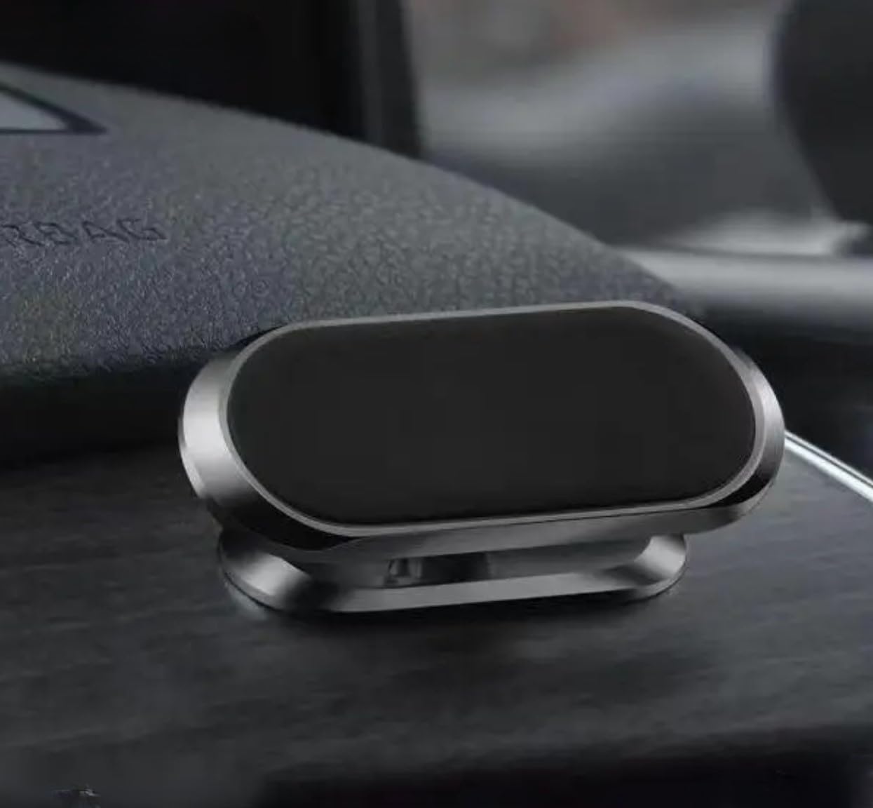 Generic Magnetic Phone Holder for Car Dash Super Magnet Car Mount for Smartphones Magnetic Car Mount for Cell Phone [ 360° Rotation ] Universal Dashboard Carmount Magnetic Car Mount Compact Black