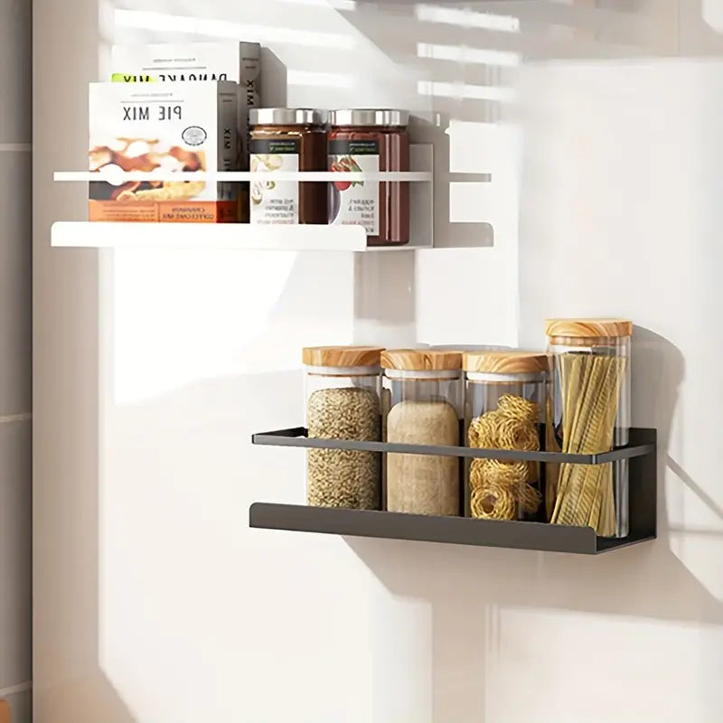 Magnetic Spice Rack Organizer for Fridge and Microwave