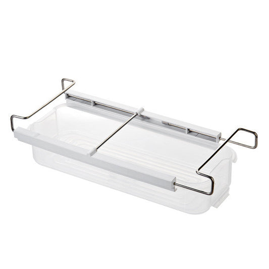 Transparent Plastic Storage Boxes for Fridge Organization