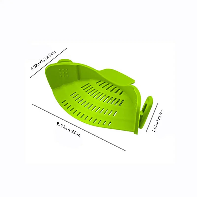 Clip-on Silicone Filter for Pots and Bowls (1 Piece)