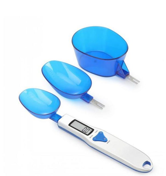 Plastic Kitchen Digital Measuring Scale with Spoon Scale