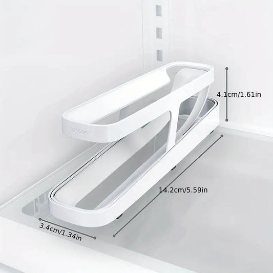 1pc Plastic Egg Holder for Fridge Storage Organizer