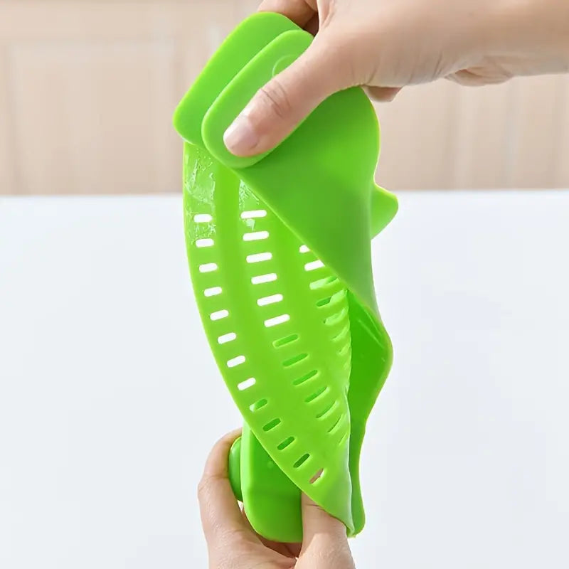 Clip-on Silicone Filter for Pots and Bowls (1 Piece)